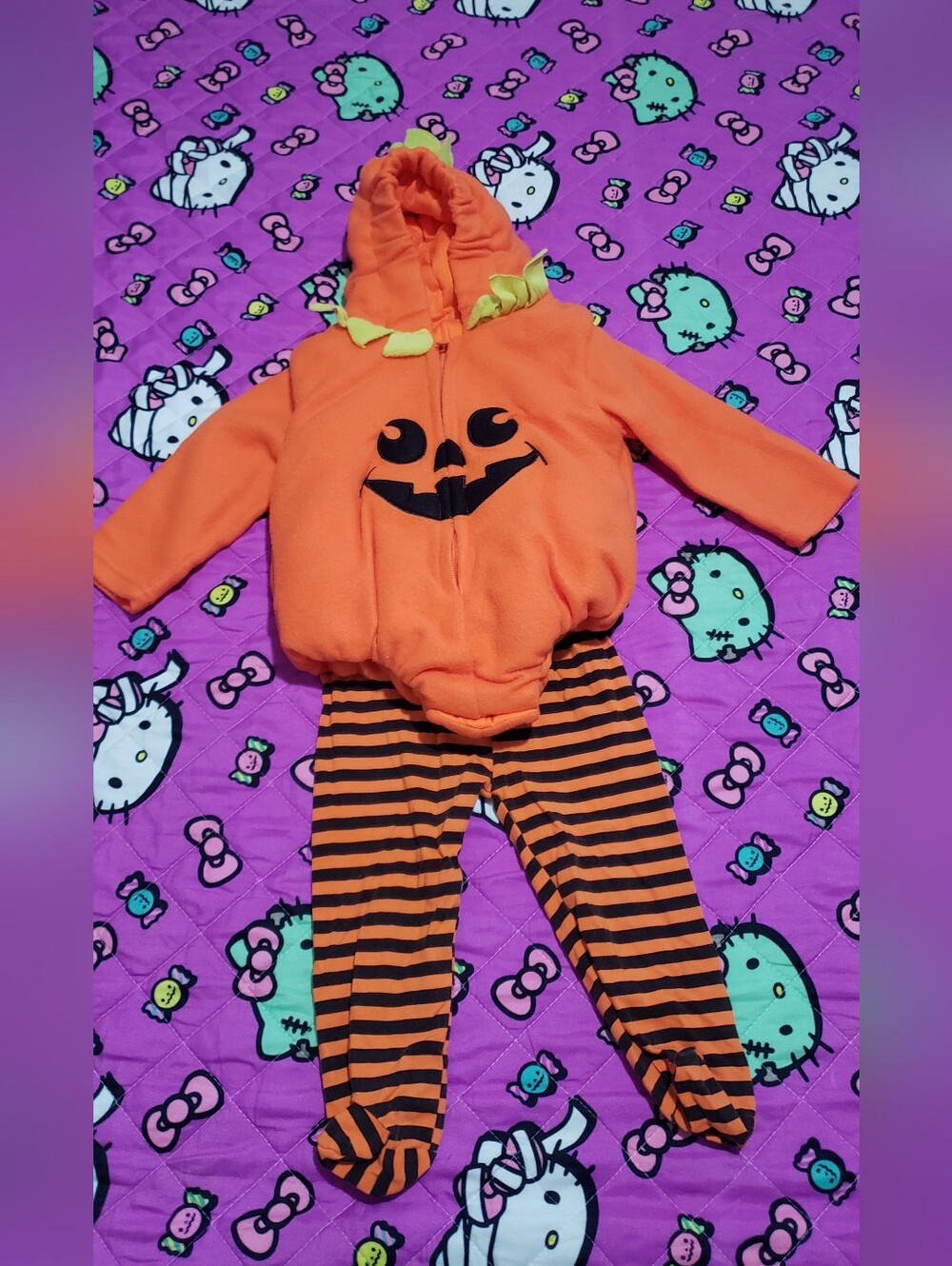 Toddler Halloween Pumpkin Costume Size 12- 18 months